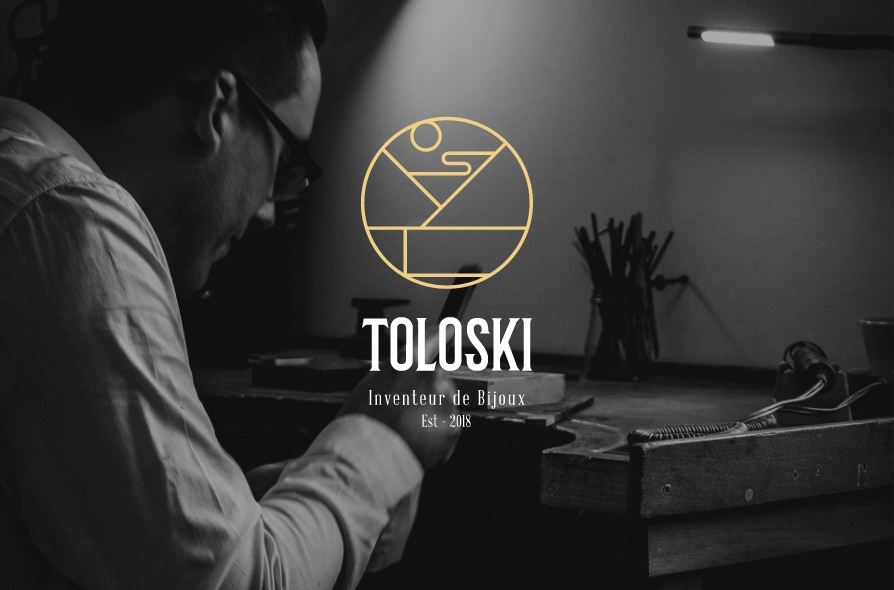Illustration du projet Identité visuelle et site internet pour Toloski, créateur de bijoux toulousain